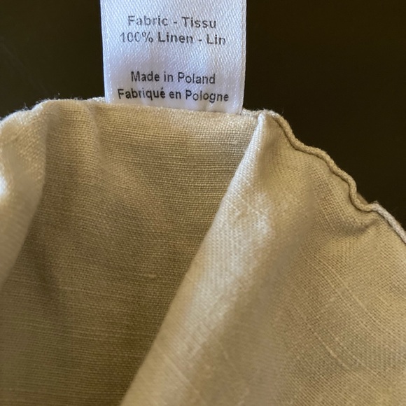 JOSEPH Nude Linen Pull Up Drawstring Relax Lounge Resort Pyjama Pants Sz US 10 - Picture 13 of 13